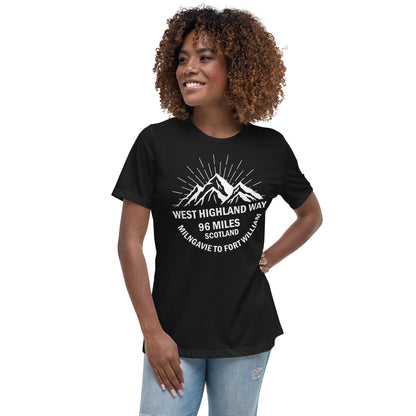 Women's West Highland Way Mountains T-Shirt