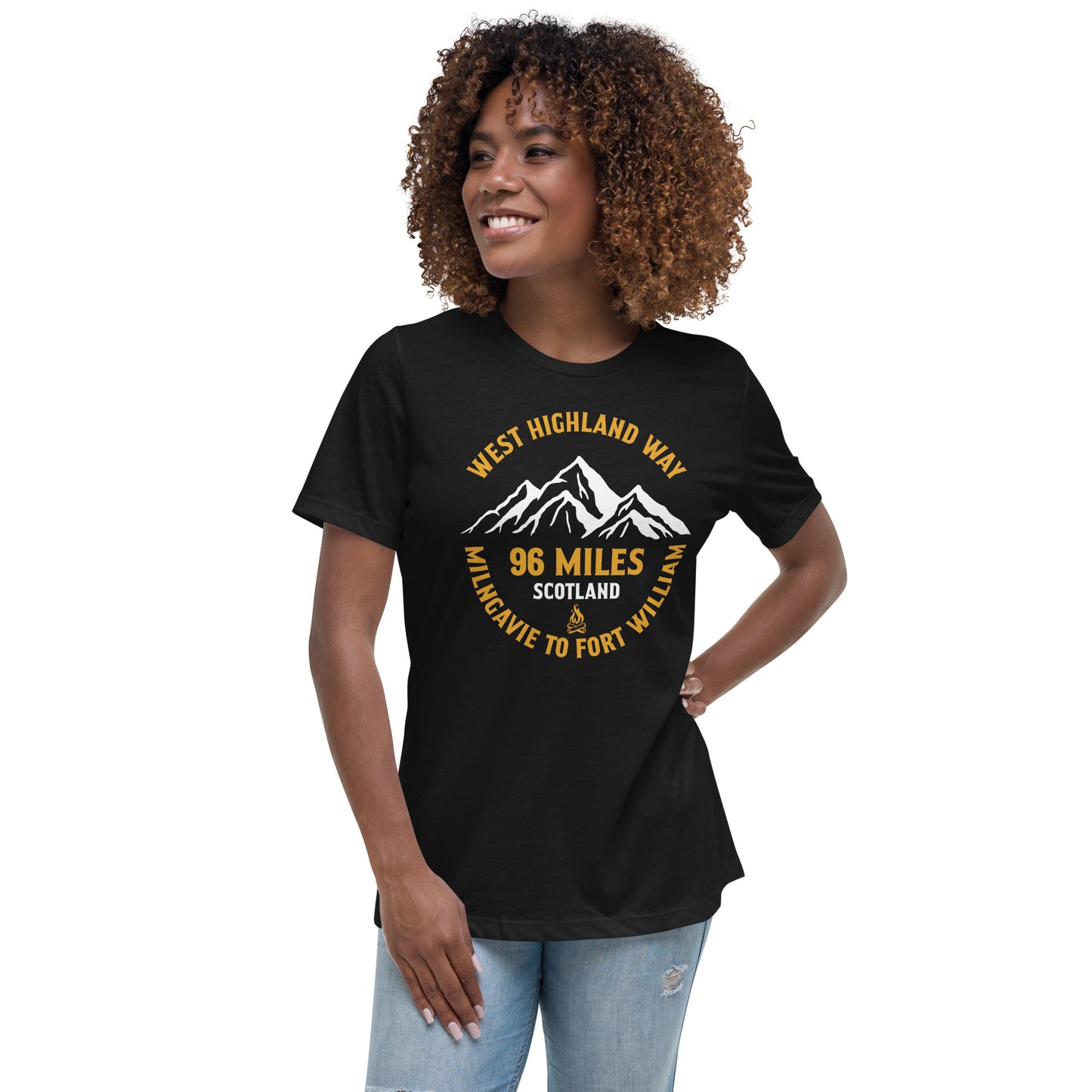 Women's West Highland Way Mountain T-Shirt