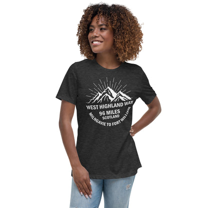 Women's West Highland Way Mountains T-Shirt